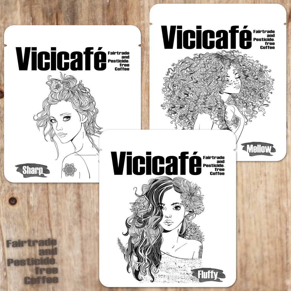 Vicicafé〈3種アソート〉ドリップバッグ【6杯分】 - ビチクロ